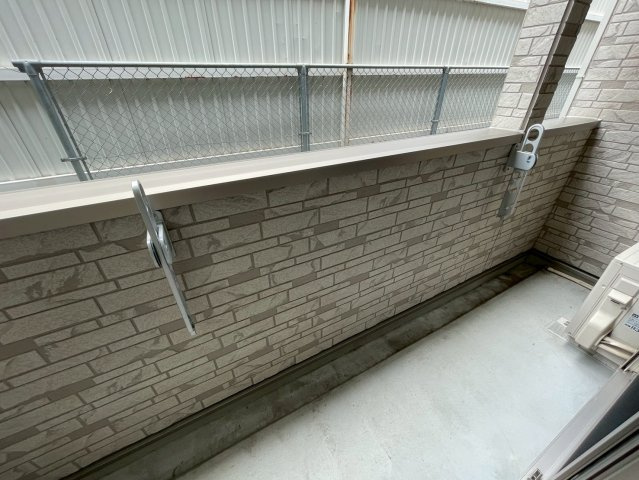 アート長瀬Aのバルコニー