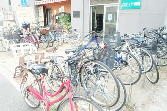 サクラハイツのその他共用部分|駐輪場です。