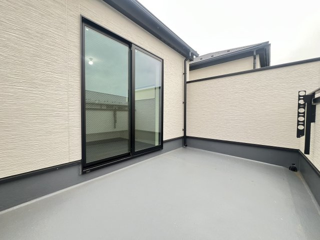 日野市上田のバルコニー