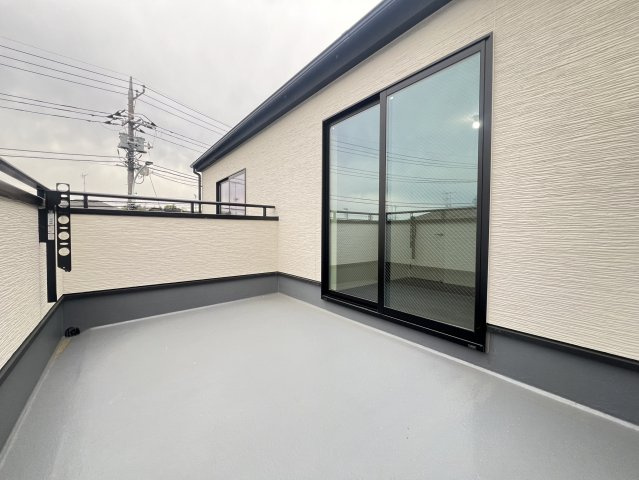 日野市上田のバルコニー