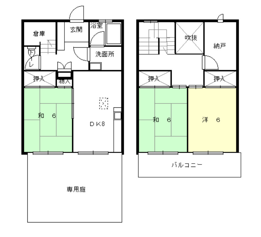 ファミールカマダの間取り