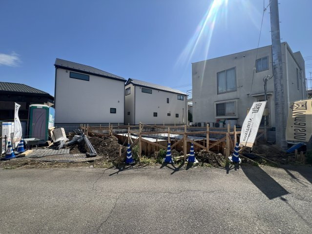 日野市上田の前面道路含む現地写真