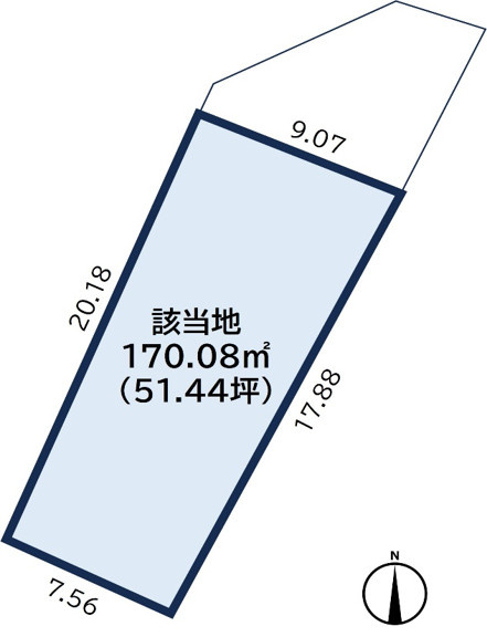富山市田刈屋 売土地