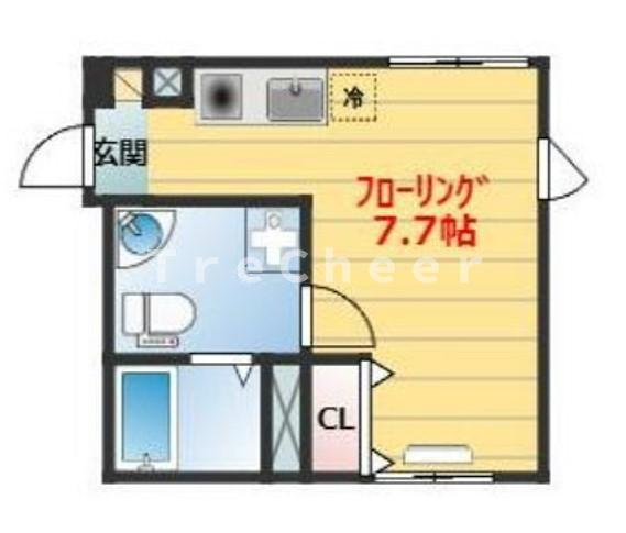 グリーンスタイリオ西尾久の間取り