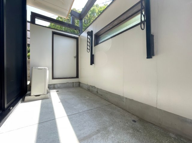 ヴィアノ塩屋町のバルコニー
