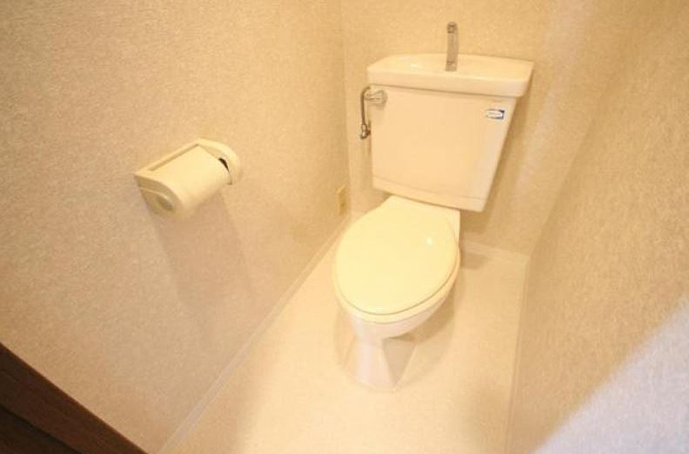 FLEX久留米駅前【キャッシュバック対象物件】のトイレ|落ち着いた色調のトイレです