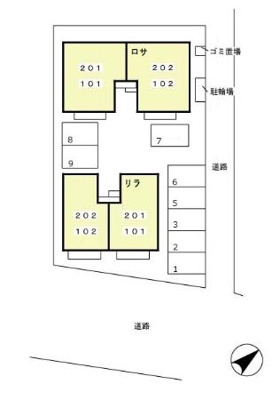【区画図】 | パティオ　リラ