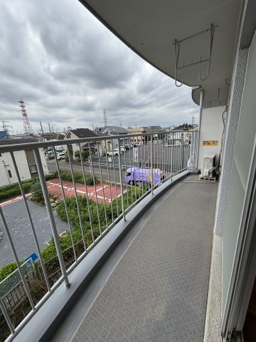 中山マンションＢ棟のバルコニー