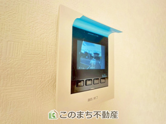 【セキュリティ】 | CRADLE GARDEN小山市城北　第11　 | お子様のお留守番や急な来訪者にも安心対応☆録画機能付きTVモニターホン☆