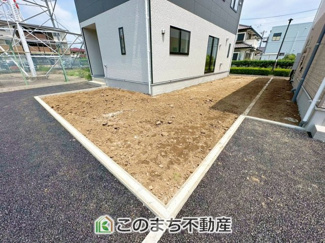 【庭】 | CRADLE GARDEN小山市城北　第11　 | 広々としたお庭でプール遊びやBBQを楽しめます☆