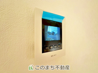 【セキュリティ】 | CRADLE GARDEN小山市城北　第11　 | お子様のお留守番や急な来訪者にも安心対応☆録画機能付きTVモニターホン☆