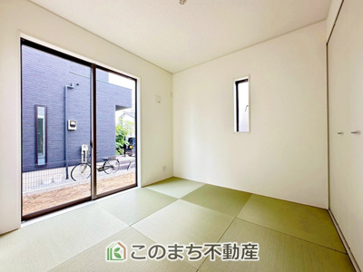 【和室】 | CRADLE GARDEN小山市城北　第11　 | 宿泊者の就寝スペースとしても活用できる落ち着いた雰囲気の1階和室4.5帖☆