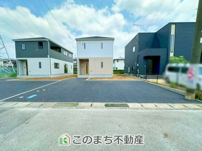 【駐車場】 | CRADLE GARDEN小山市城北　第11　 | 広々とした駐車場は横並びに2台駐車可能です☆