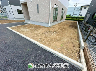 【庭】 | CRADLE GARDEN小山市城北　第11　 | 広々としたお庭でプール遊びやBBQを楽しめます☆