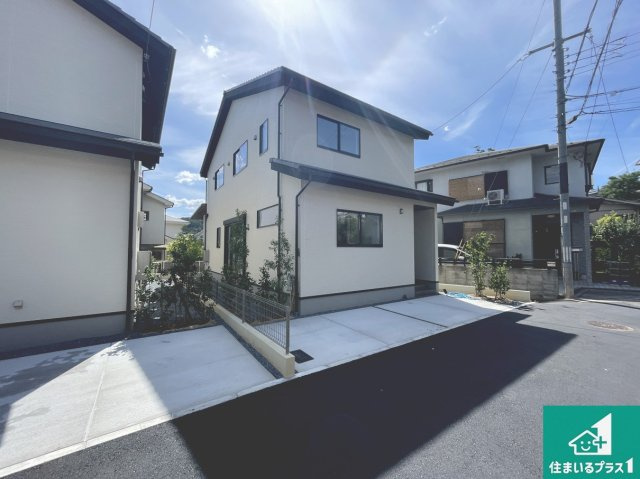 ★京都市山科区御陵檀ノ後　第1期　ラスト1邸の駐車場|駐車スペース！散水栓があるので、こまめに愛車を洗えます！