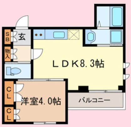 グランドゥールRK浦和の間取り
