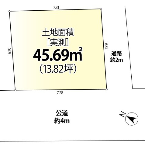 ＜LIBERi リーベリー＞板橋区赤塚2丁目　角地のような限定1区画