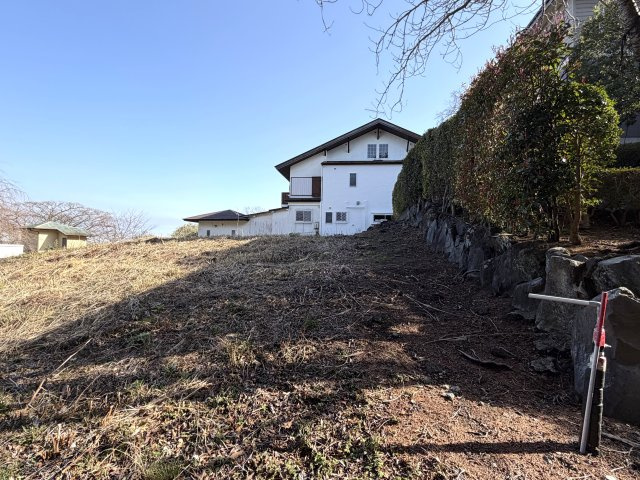 自然豊かな大室高原別荘地内の土地の外観