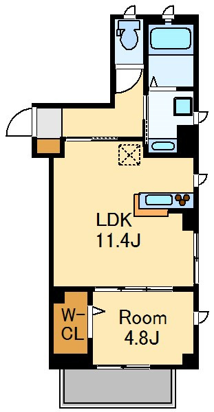 ラシーネ荻窪の間取り