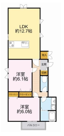 EIGER南荻窪の間取り