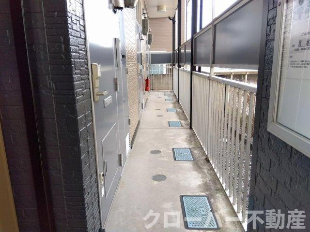 レオパレスラパンのエントランス