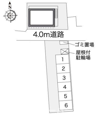 レオパレスラパンの区画図