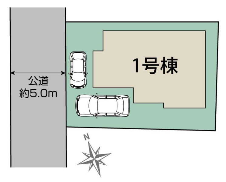 千葉市若葉区千城台南２丁目【現地販売会】の区画図