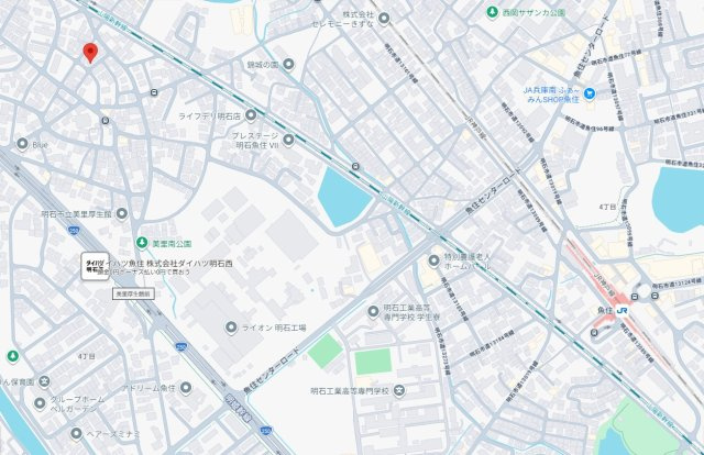 【地図】 | 明石市魚住町西岡第9（全1棟）新築