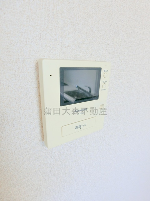東糀谷ローヤルコーポの設備|モニター付きインターホン
