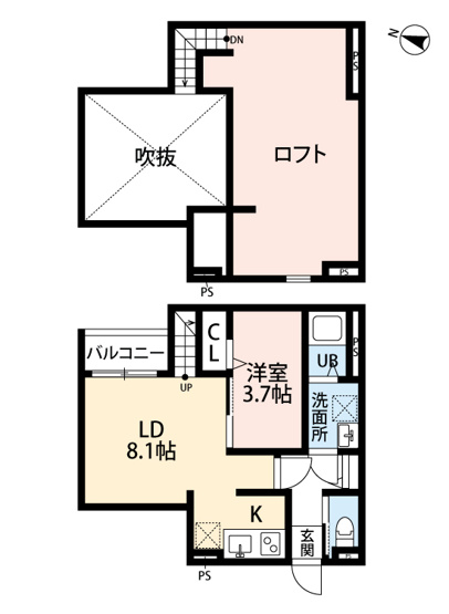 【間取り】 | HPに初期費用掲載！「プライスホーム」で検索！スプリングフォレスト弐番館