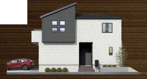 鴻巣市吹上本町3期　GRAFARE DESIGN　新築戸建　全2棟　1号棟の画像