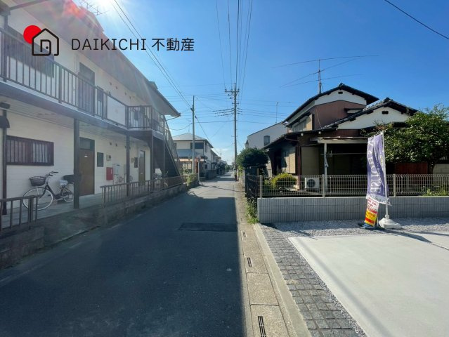 【前面道路含む現地写真】 | 鴻巣市吹上本町3期　GRAFARE DESIGN　新築戸建　全2棟　2号棟