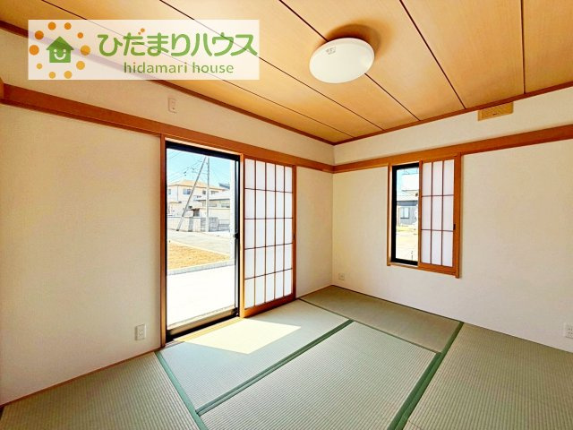 【和室】 | 牛久市田宮2丁目　中古戸建 | 小さなお子さまのいる方におすすめ！リビング横の和室でお子様が遊んでる様子も確認できます(^^)/