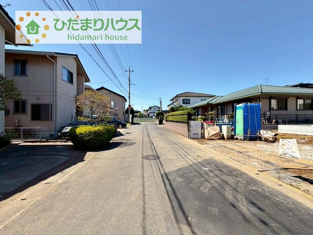 【前面道路含む現地写真】 | 牛久市中央5期　新築戸建 | ４/１２撮影