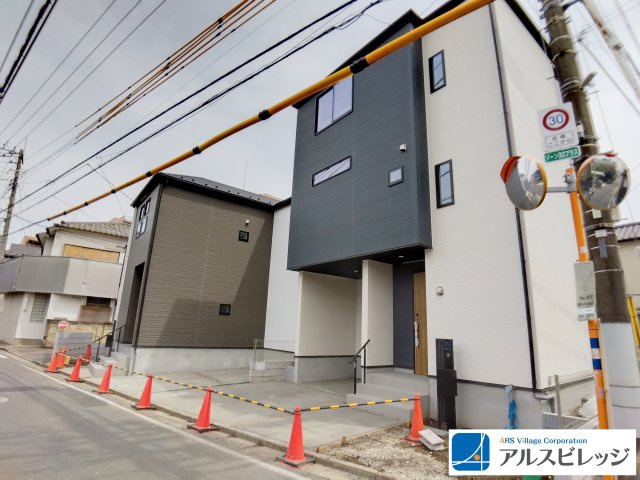 新築／ふじみ野市福岡中央５期　全３棟の外観|駐車スペース１台あり（車種による）