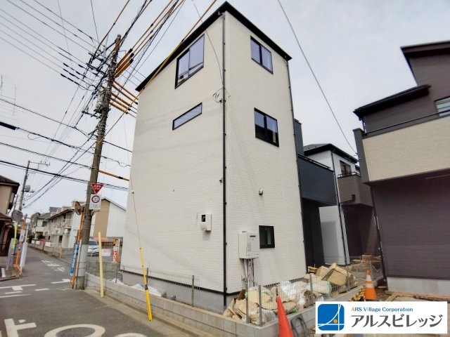 新築／ふじみ野市福岡中央５期　全３棟の外観|落ち着いた雰囲気の外観です