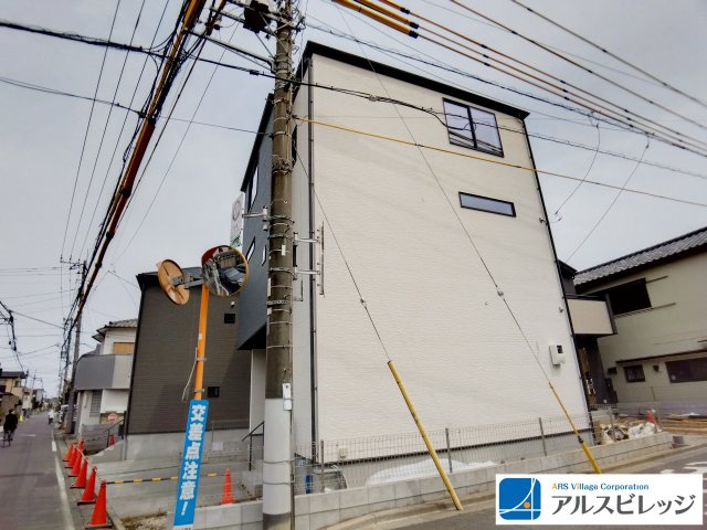 新築／ふじみ野市福岡中央５期　全３棟の外観|落ち着いた雰囲気の外観です