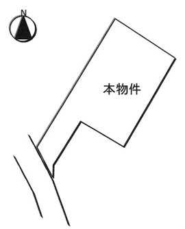 川越市かし野台2丁目　建築条件なし売地　西武新宿線『南大塚駅』徒歩15分　【大東西小学区】の土地図