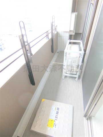 ルフォンブランシェ品川南大井のバルコニー|南面物干し金具付バルコニー