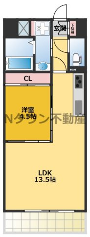【間取り】 | Primal千種luno | 間取りです。