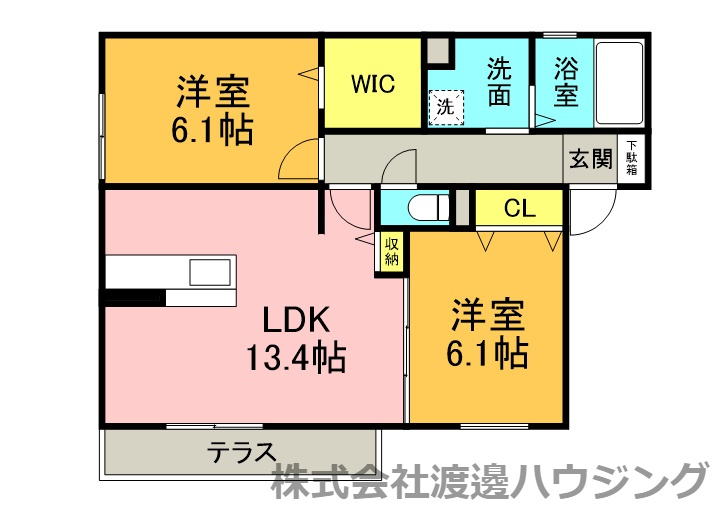 ウェルフォートの間取り