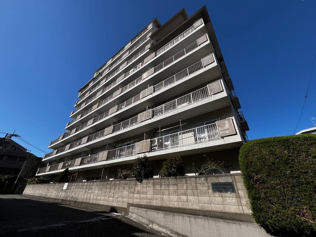 上池台スカイマンションの外観