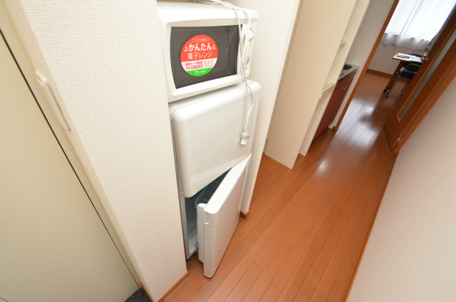 直方市大字感田のアパートのキッチン