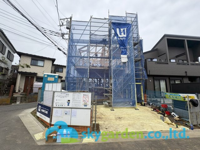 藤沢市渡内４丁目　新築住宅　全１棟の外観