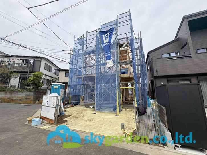 藤沢市渡内４丁目　新築住宅　全１棟の外観