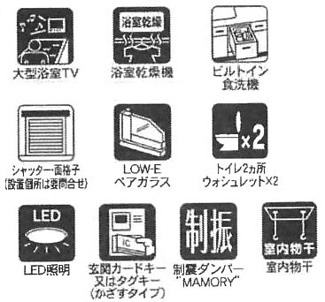 【その他】 | 厚木市妻田北3丁目  1号棟 6期 | 設備・仕様