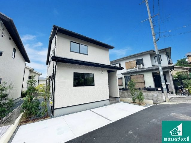 京都市山科区御陵檀ノ後　第1期　新築一戸建ての外観|安心の10年保証です！