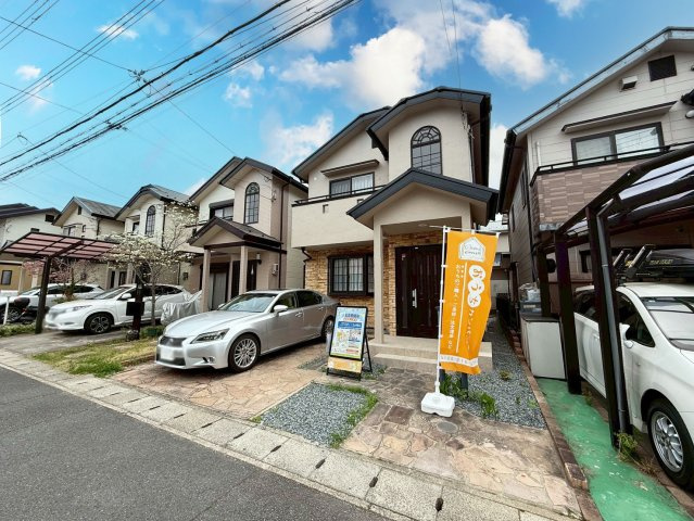 御陵峰ケ堂町２丁目の前面道路含む現地写真
