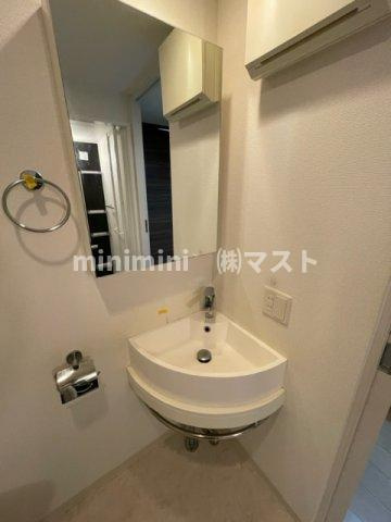 HS梅田EASTの洗面所