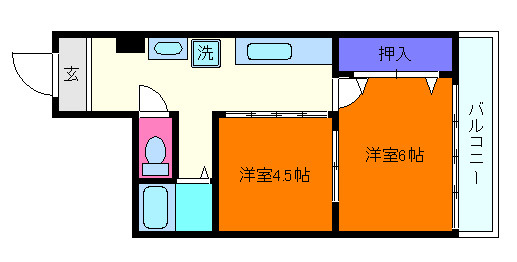リラハイムの間取り